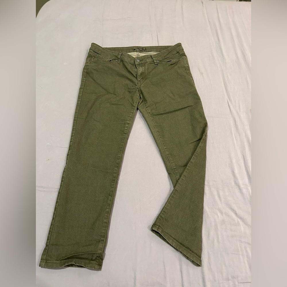 Prada Olive Green Pants